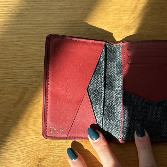 Authentic LV Custom Black Wallet - Picture 2 of 4